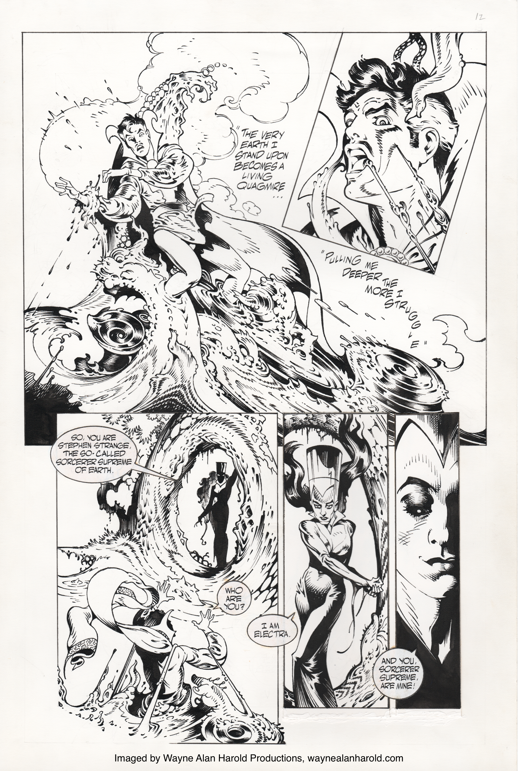 P. Craig Russell Doctor Strange art