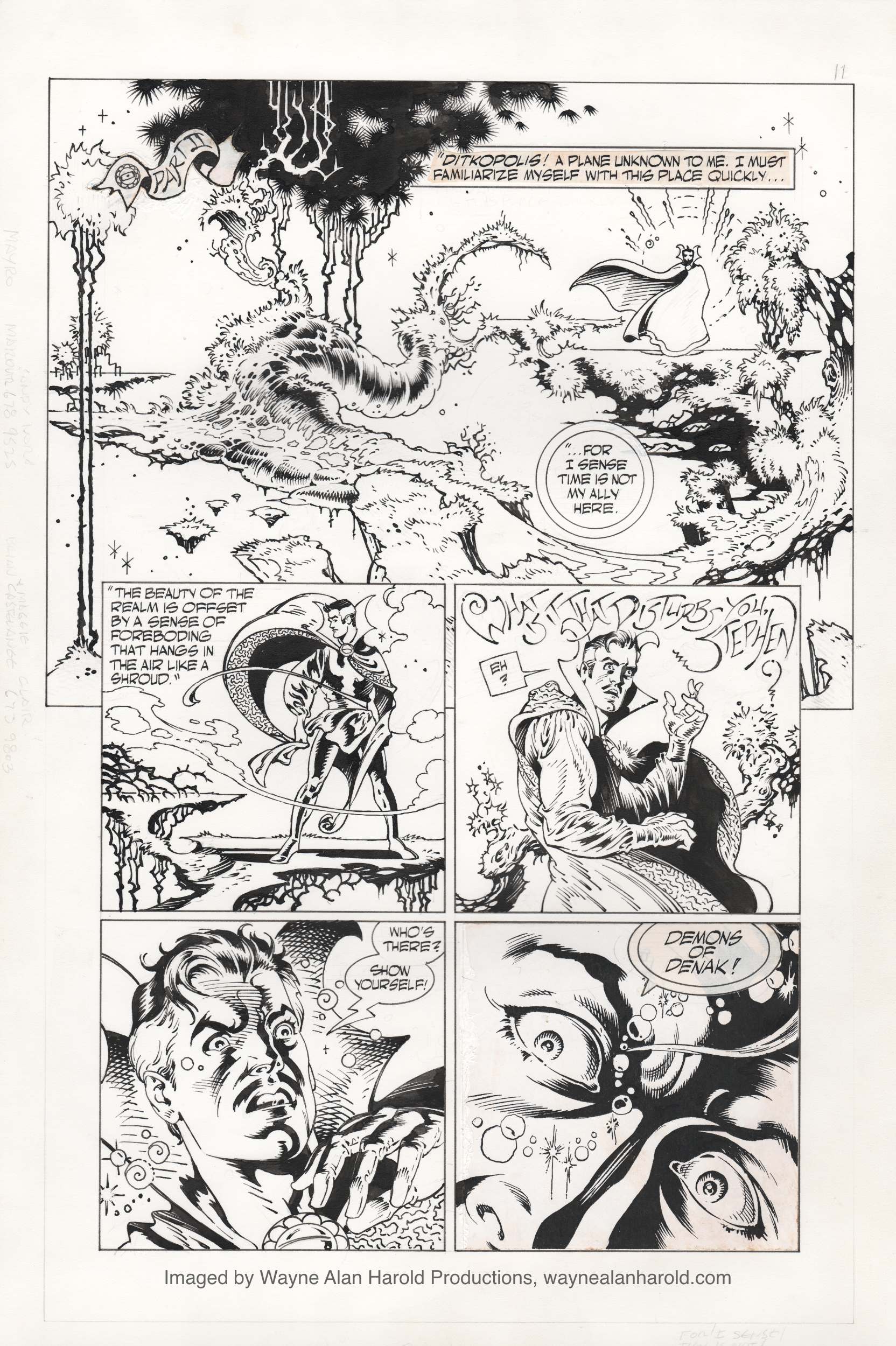 P. Craig Russell Doctor Strange art