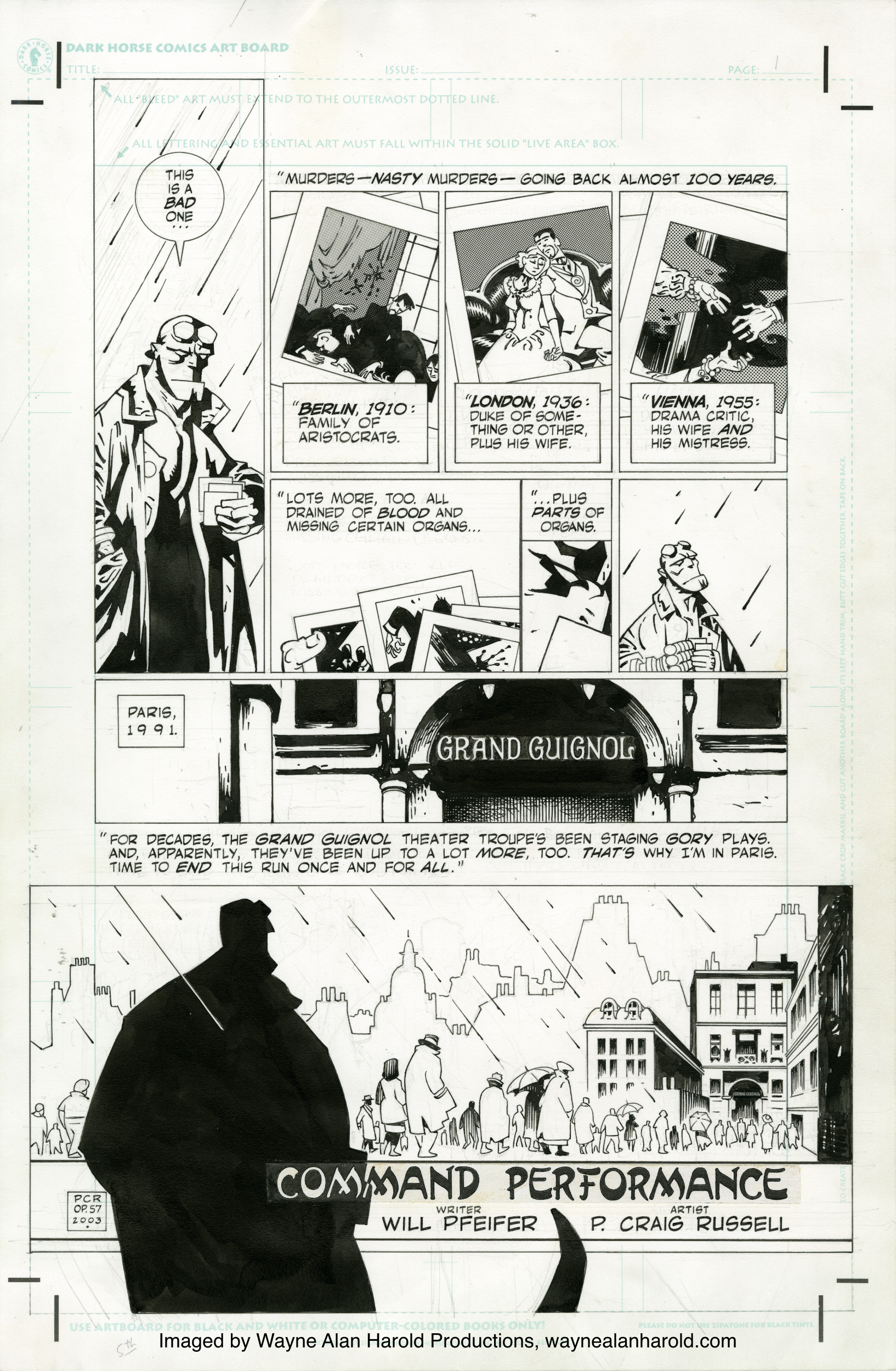 Hellboy: Command Performance Page 1