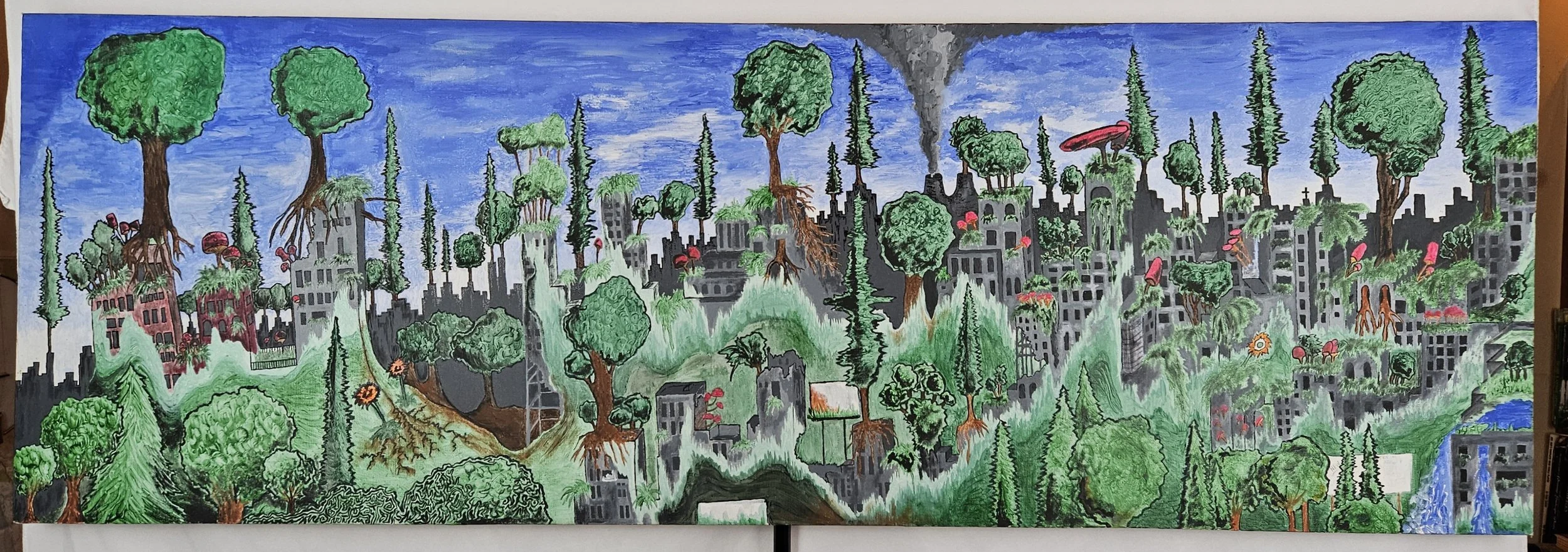 Overgrown (Paintings)