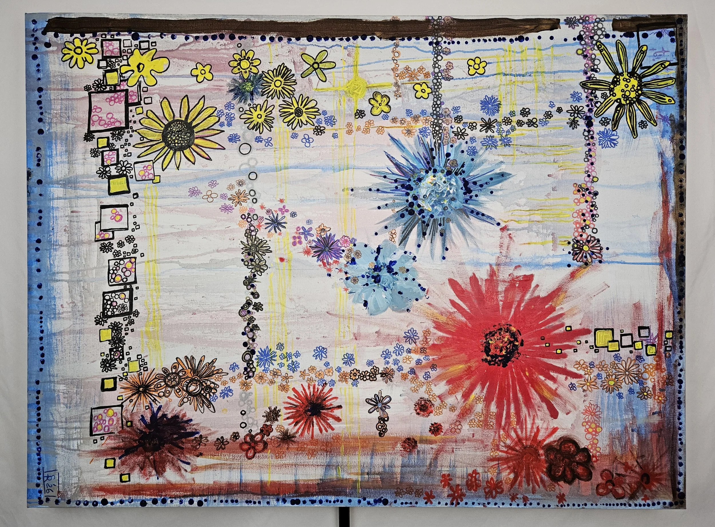 Floral Boxx (Painting)