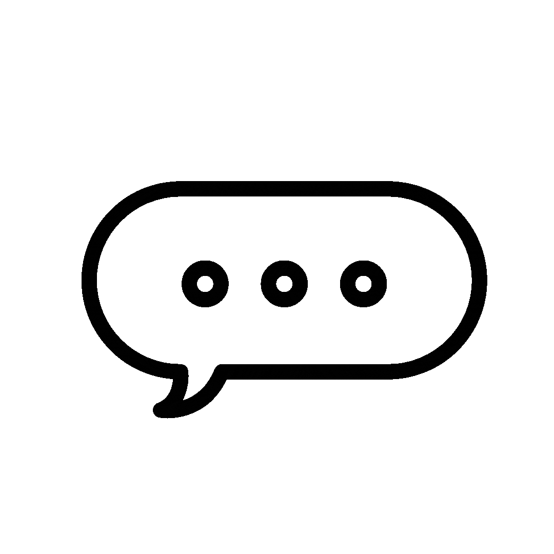 chat bubble icon