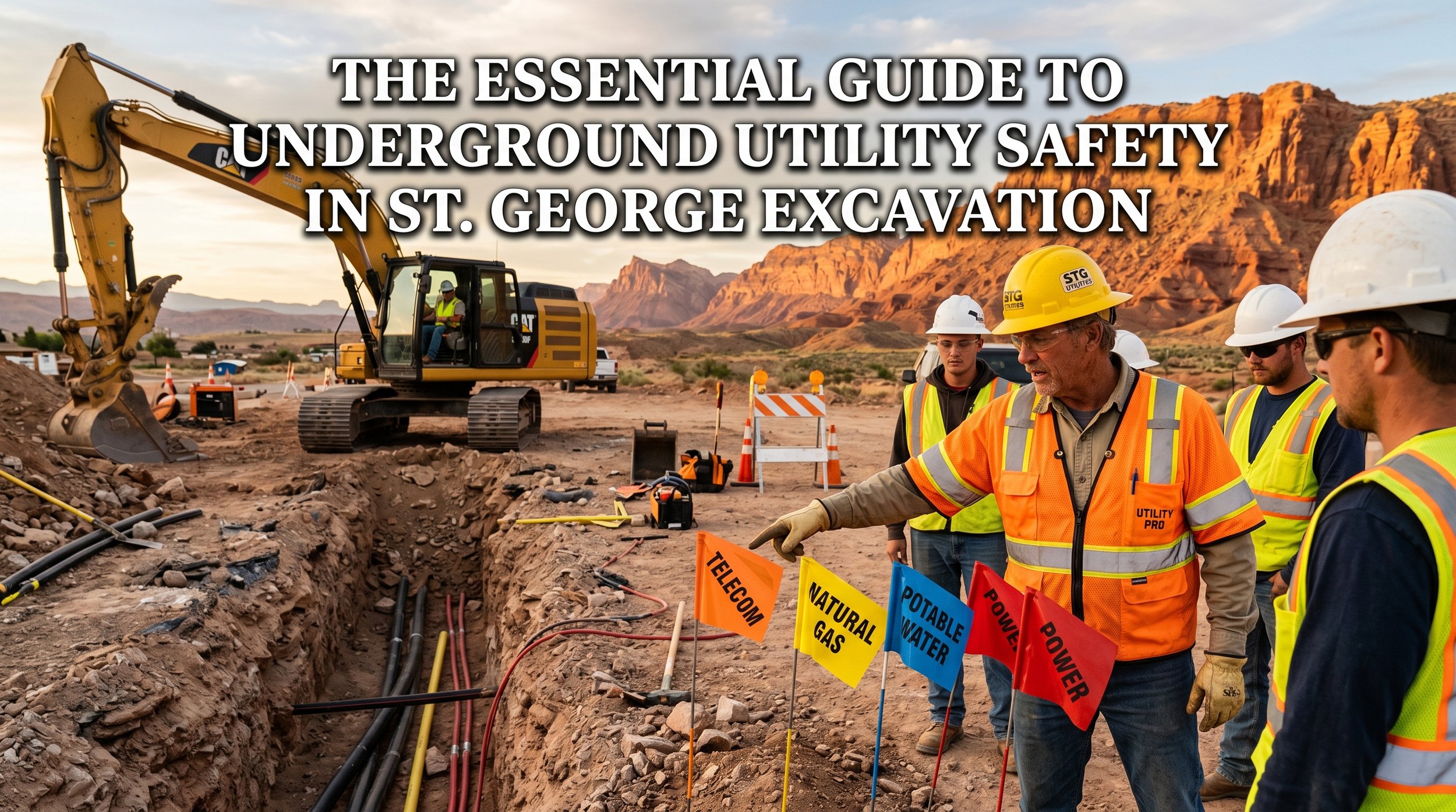 The Essential Guide to Underground Utility Safety in St. George Excavation