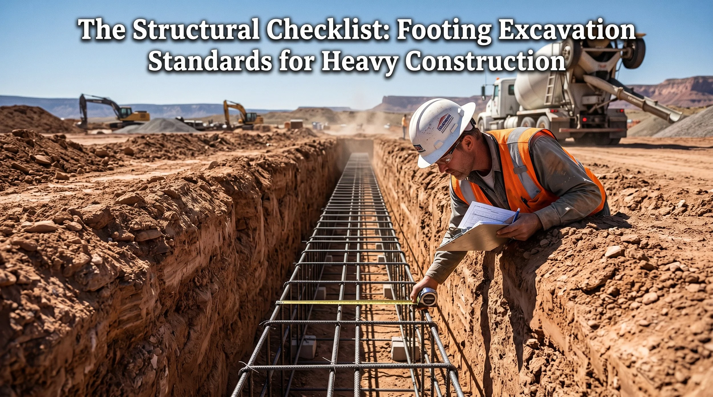 Footing Excavation Standards