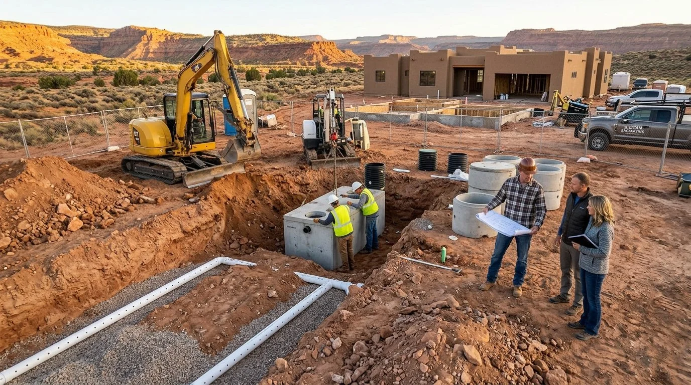 ystem Installation in St. George, UT | Creative Excavating