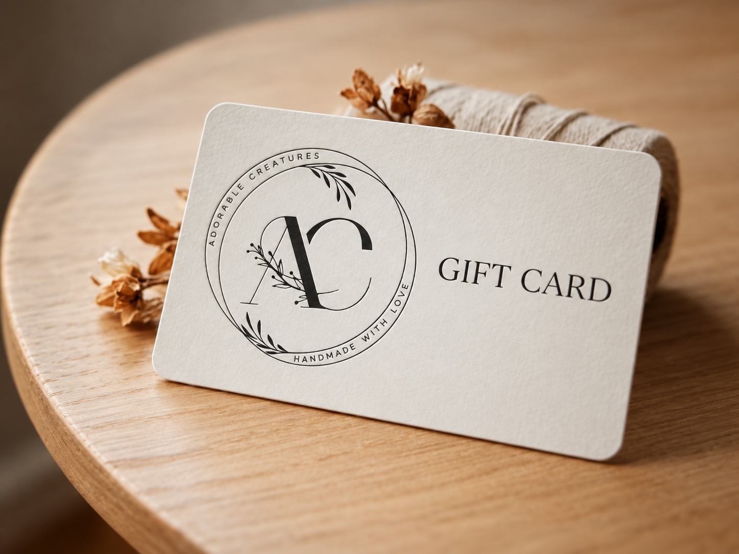 Adorable Creatures Gift Card