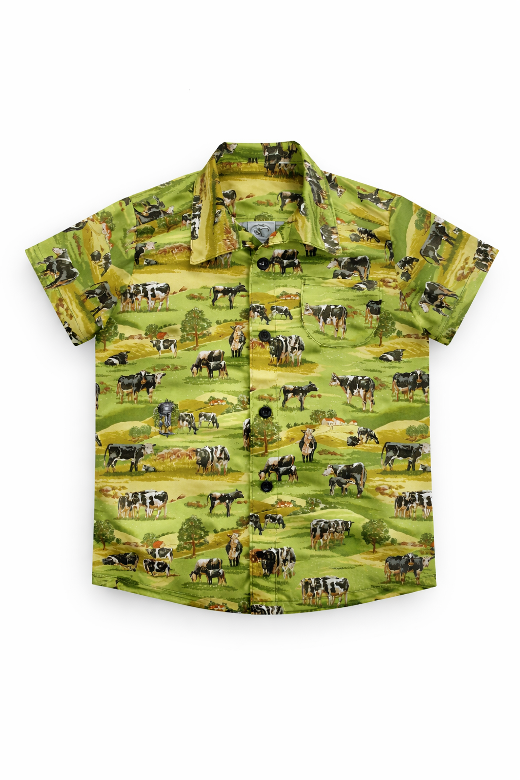 handmade shirt farm cow for boys - adorable creatures