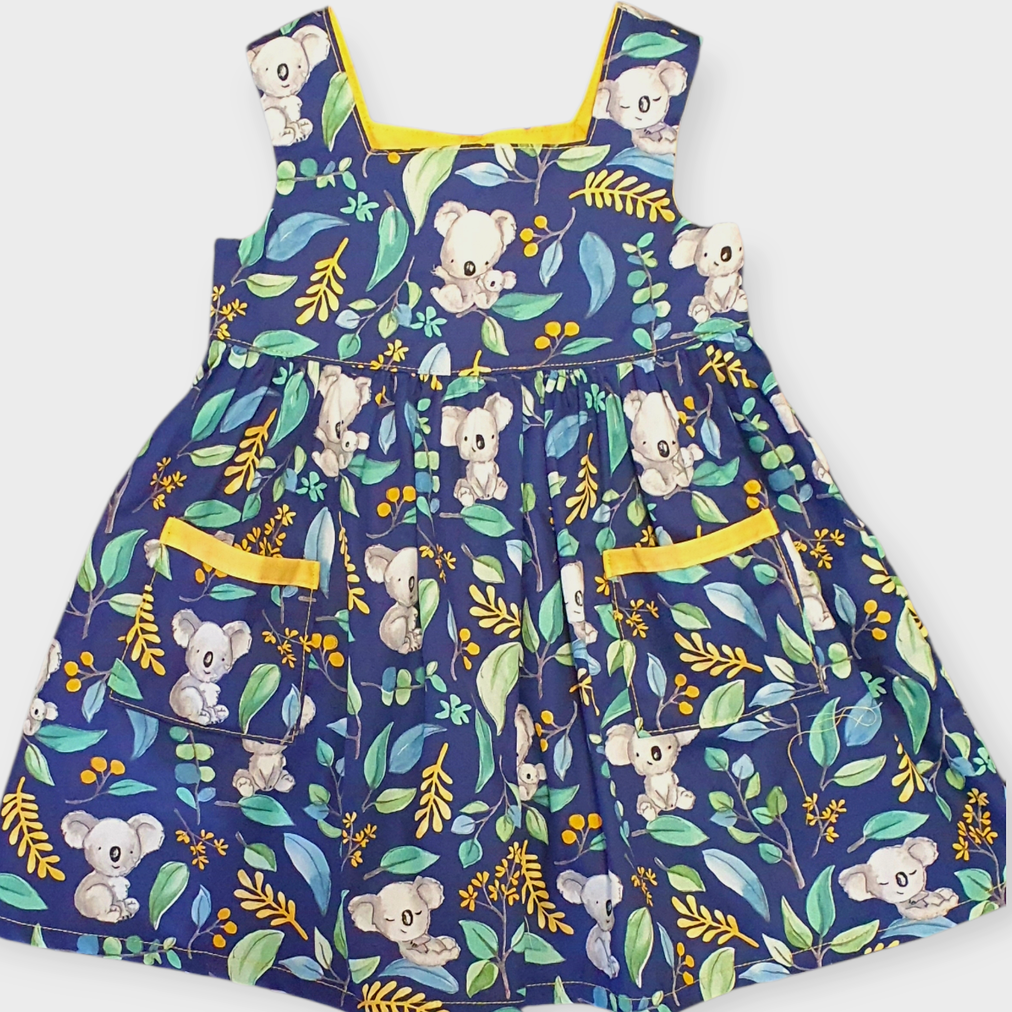 Koala Garden Handmade Dress – Australiana Collection