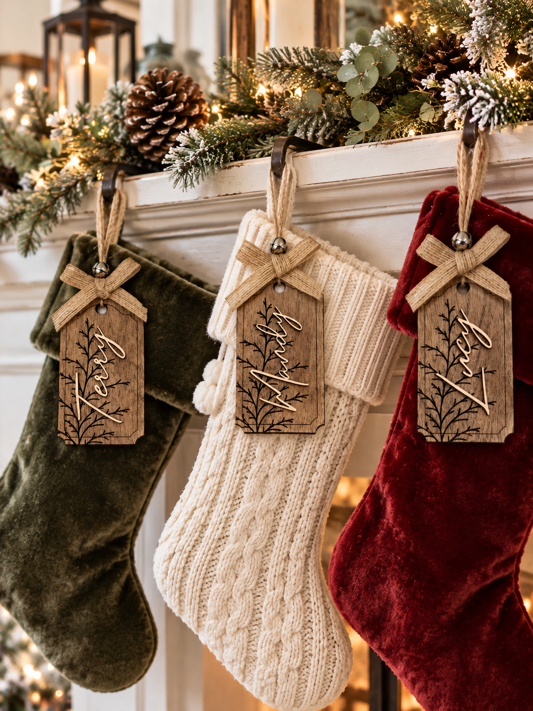 Rustic Personalized Christmas Stockings.png