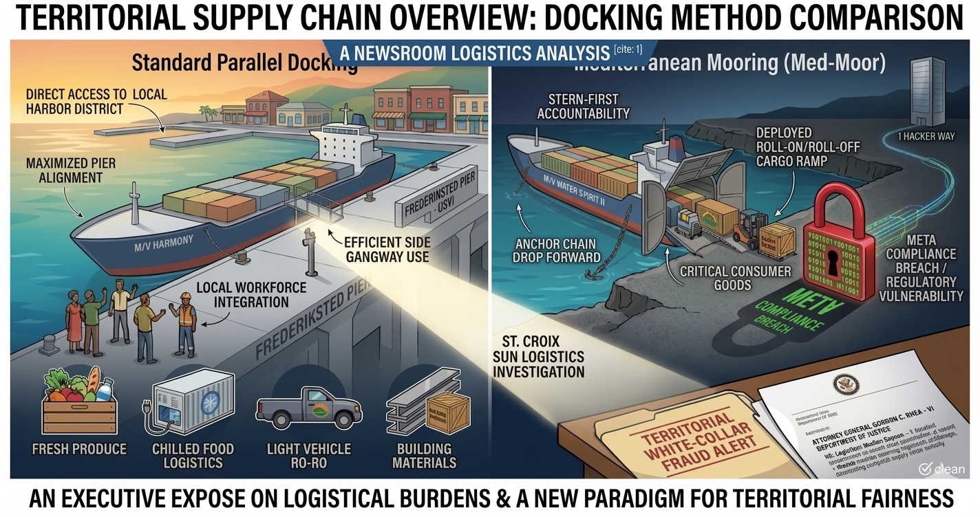 🚢 MARITIME COMMERCE: Coast Guard Agrees to High-Stakes Summit with Gov. Bryan as San Juan Port Orders Threaten USVI Shipping Pipeline