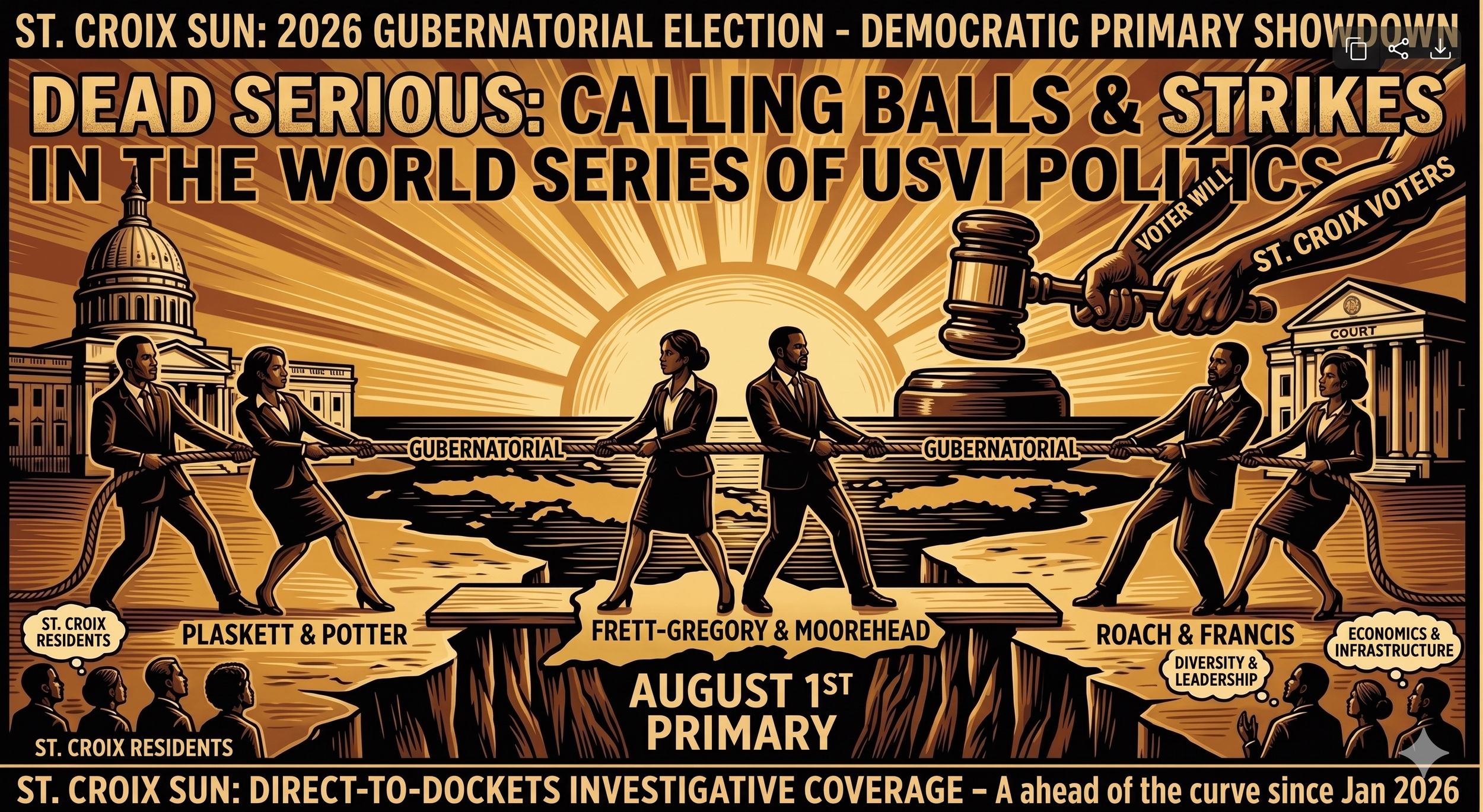 The Tech Dossier: St. Croix Sun Submits Identical Economic Framework to Leading Gubernatorial Campaigns