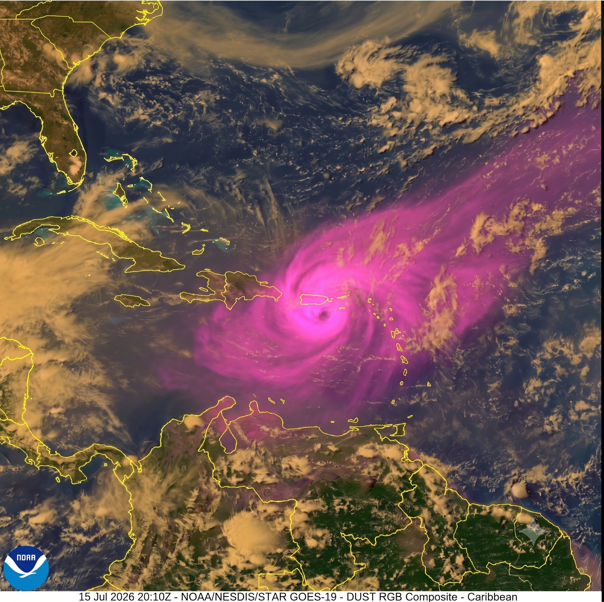 THE WEST END DUST BOWL: Saharan Air Layer and Frederiksted Roadwork Deliver a Cruel 'Double Whammy'