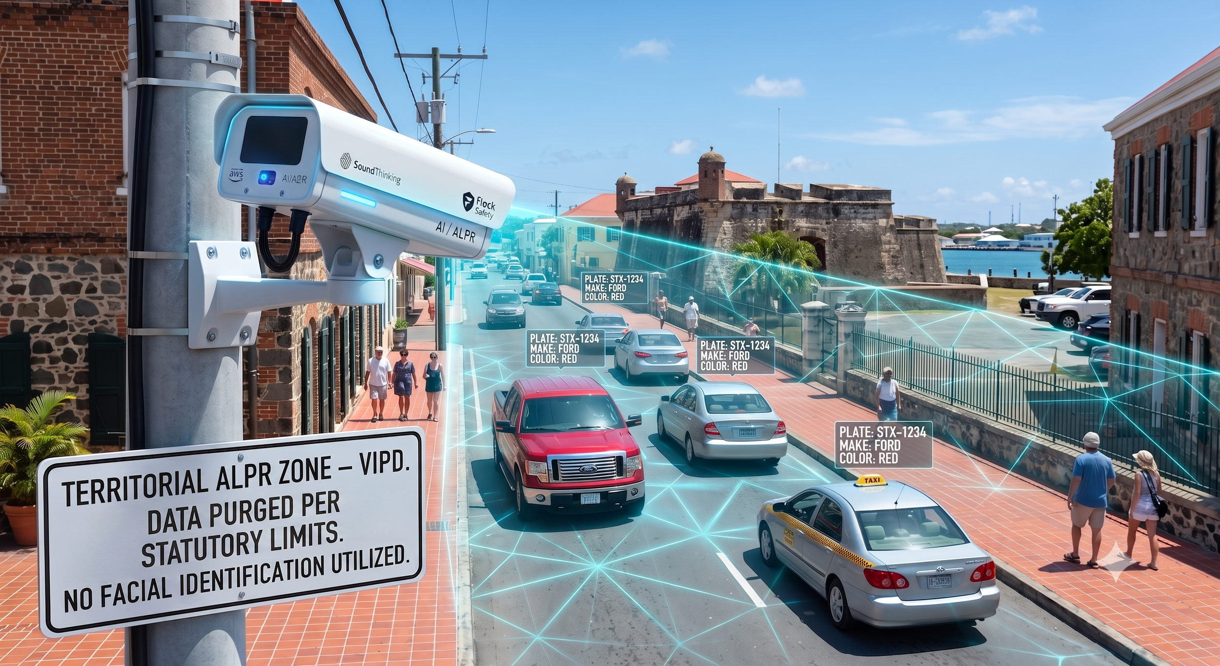 How Flock Cameras Are Locking Down The USVI (And Why Our Laws Keep Them In Check)
