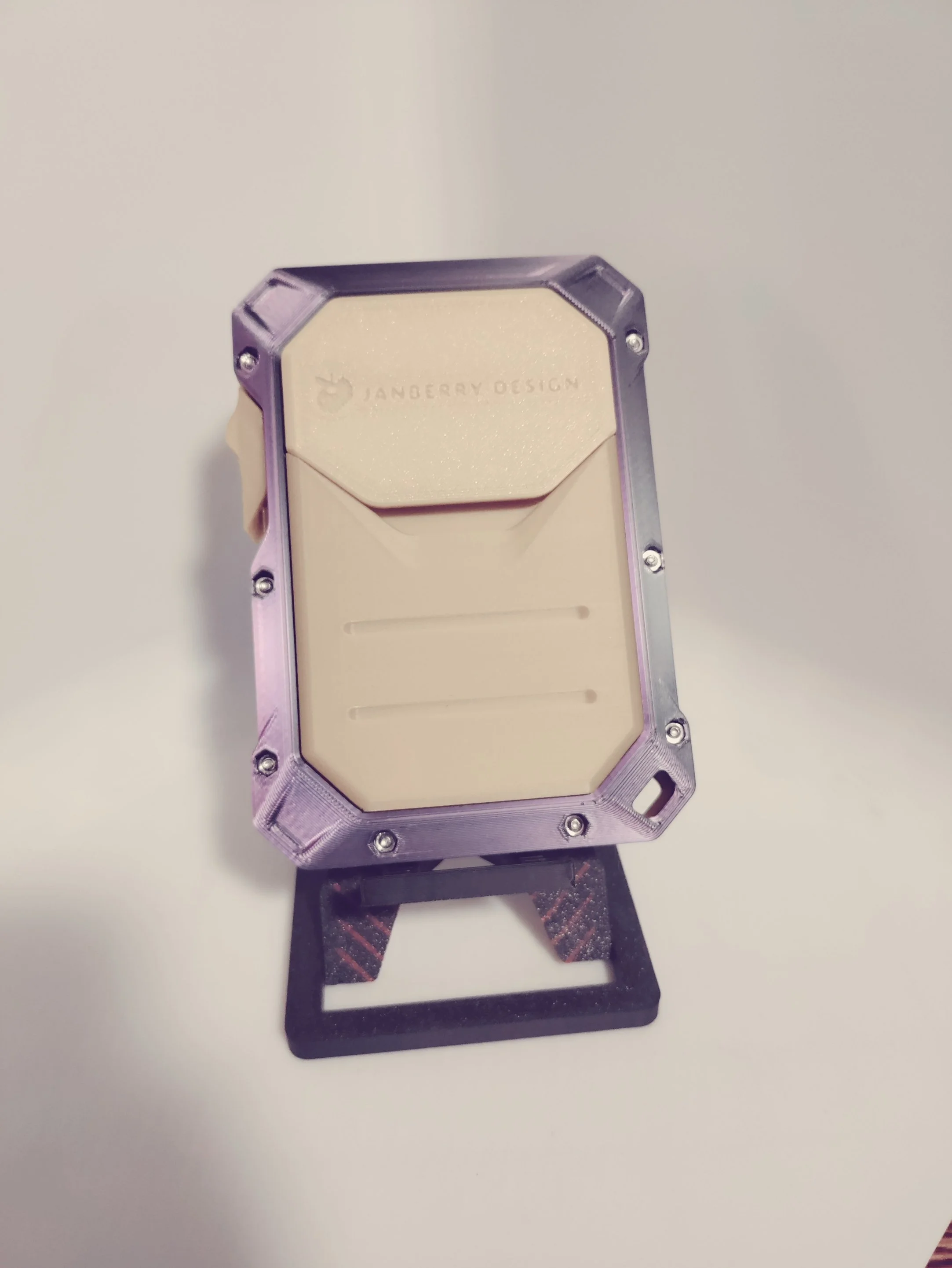 Rugged Outdoor card Wallet with Apple AirTag Holder