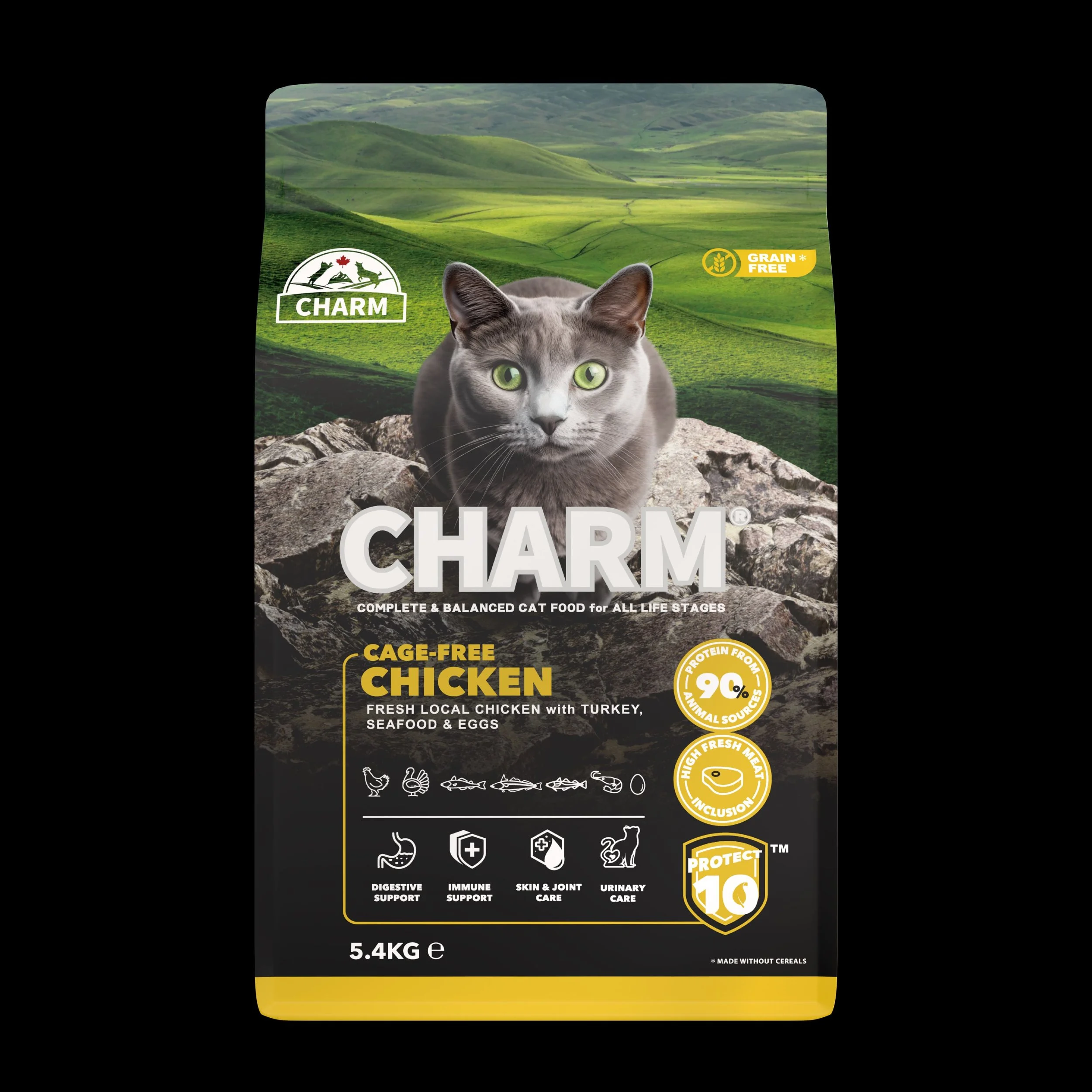 CHARM Poulet fermier - Chat (Cage Free Chicken)