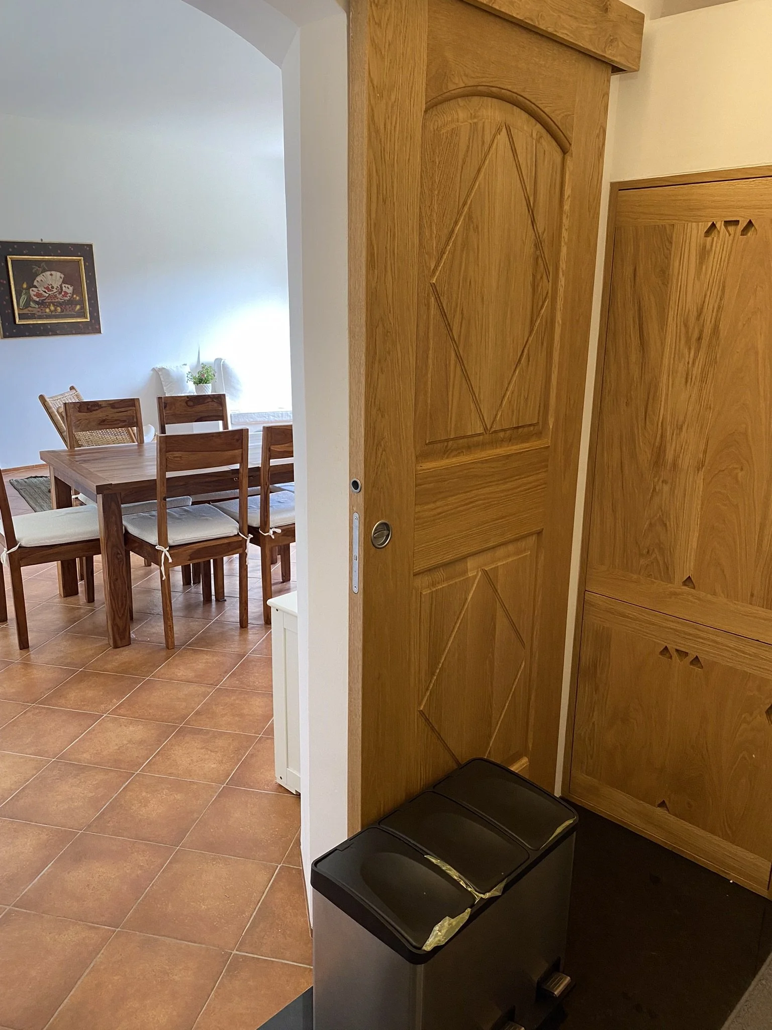 view from the kitchen