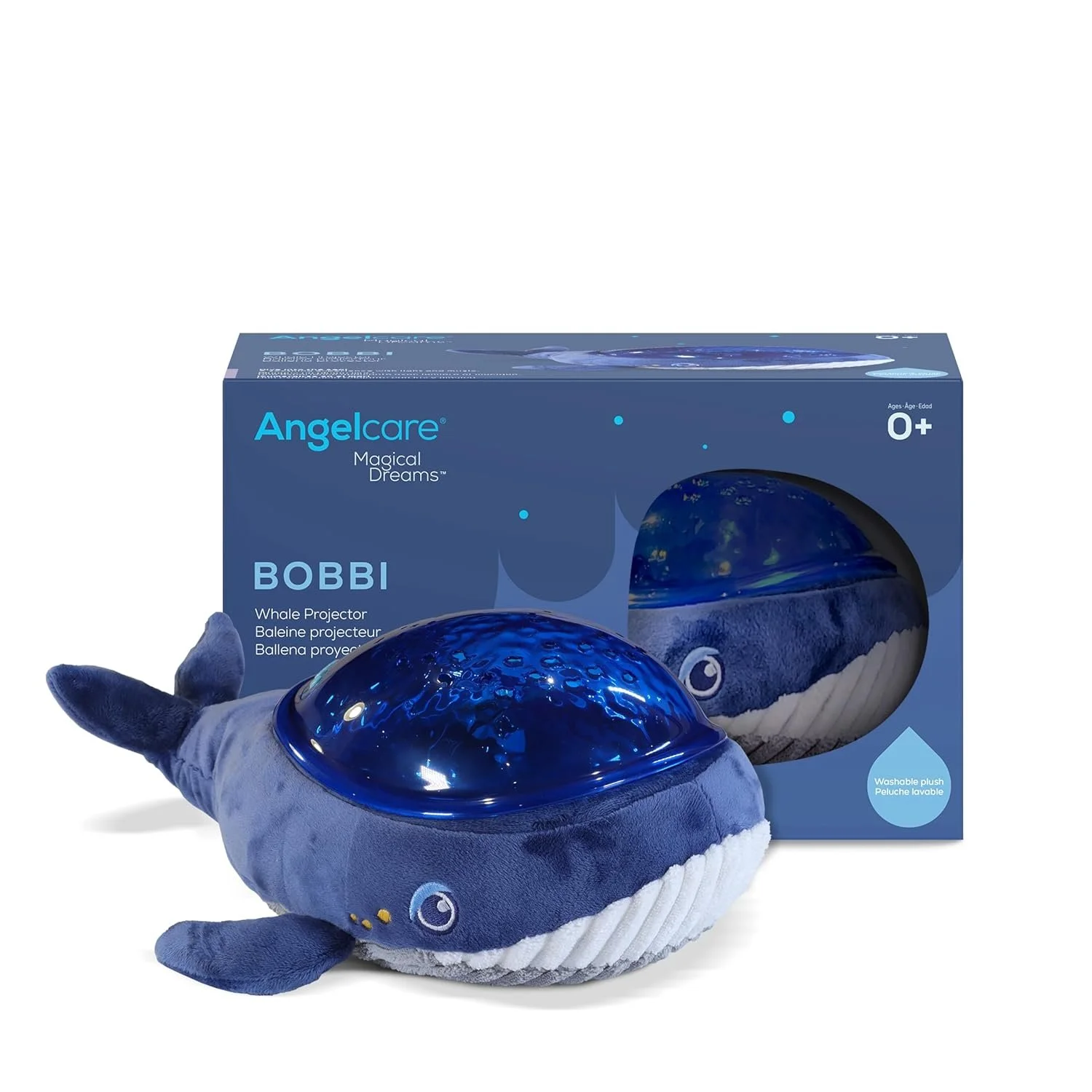 Bobbi The Whale Ceiling Night Light Projector