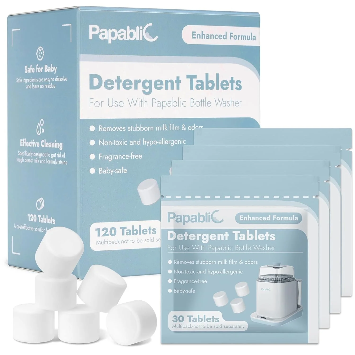 Papablic Detergent Soap Tablets