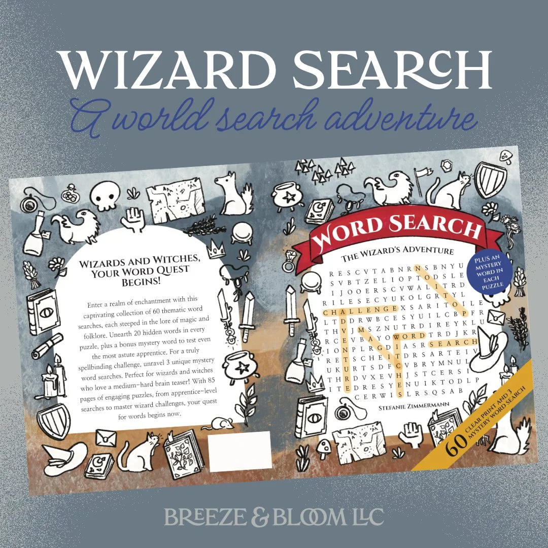 Wizard World Word Search: A Magical Journey in Typography and Layout
