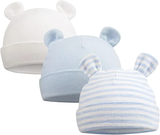 Cotton Newborn Hats