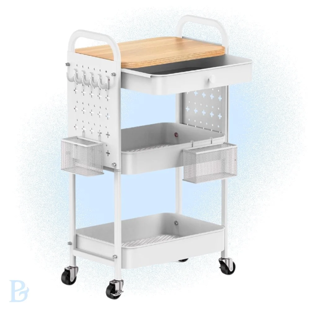 $ 3 Tier Utility Cart on Wheels