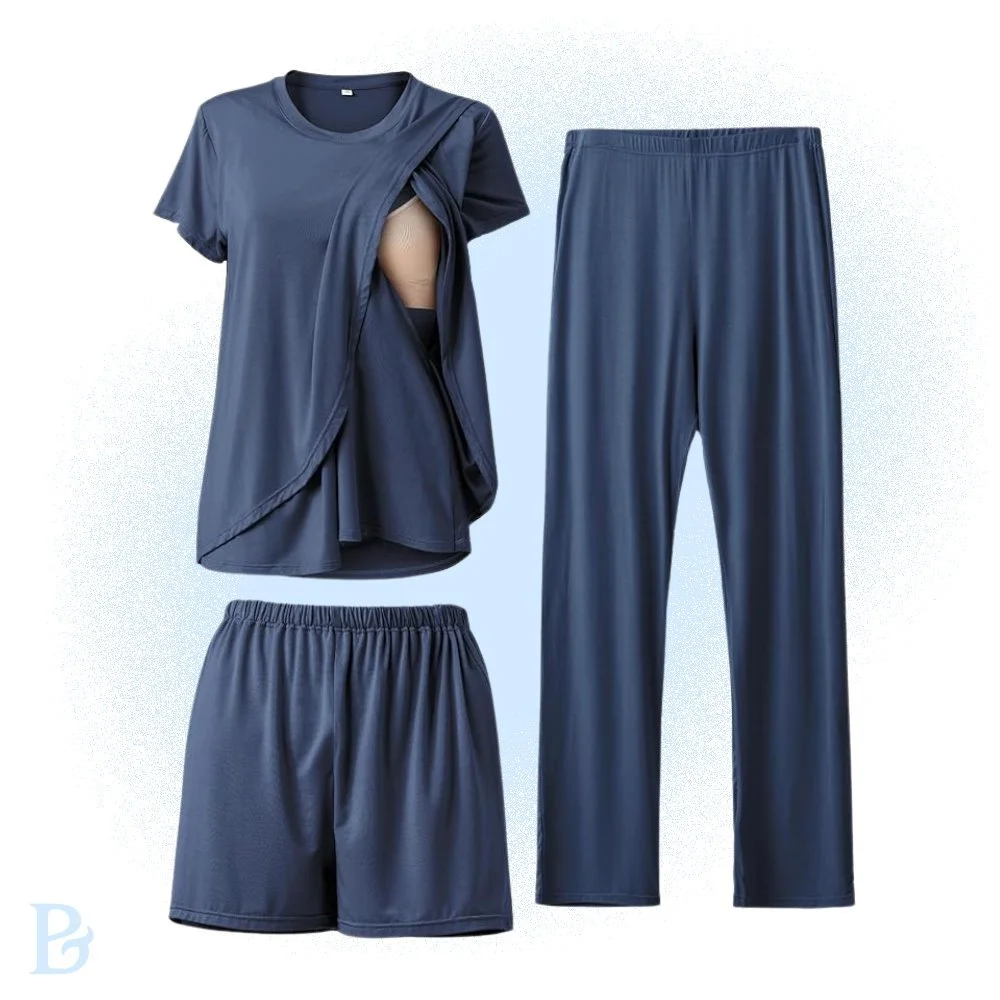 Nursing Pajamas Set
