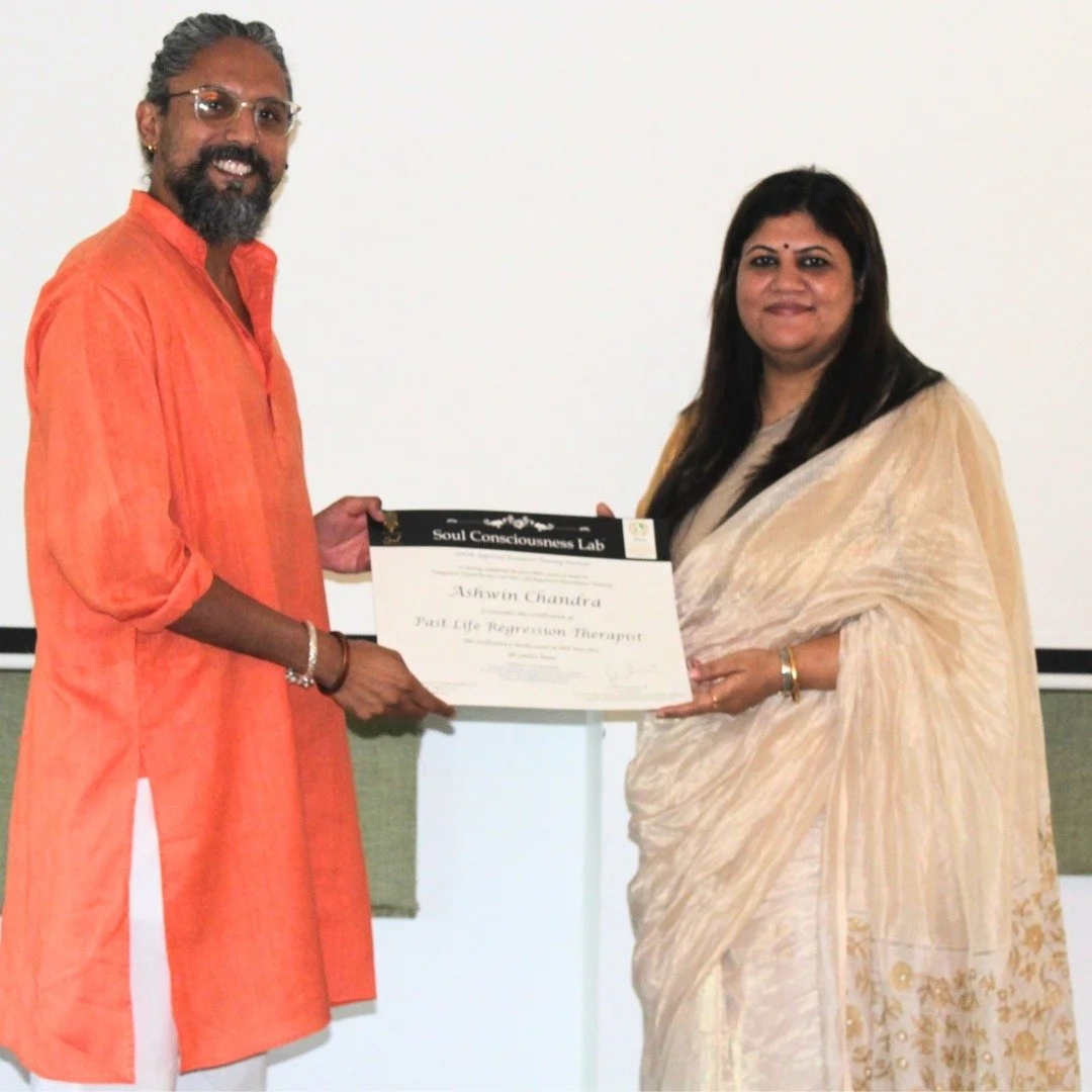Student receive PLR certification from Dr Rashhi Sharma