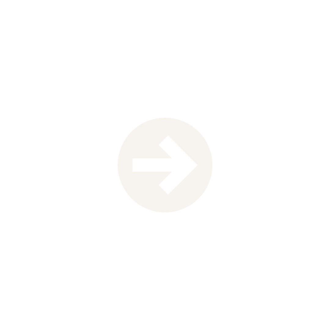 Black background with a white circle in the center containing a right arrow symbol.