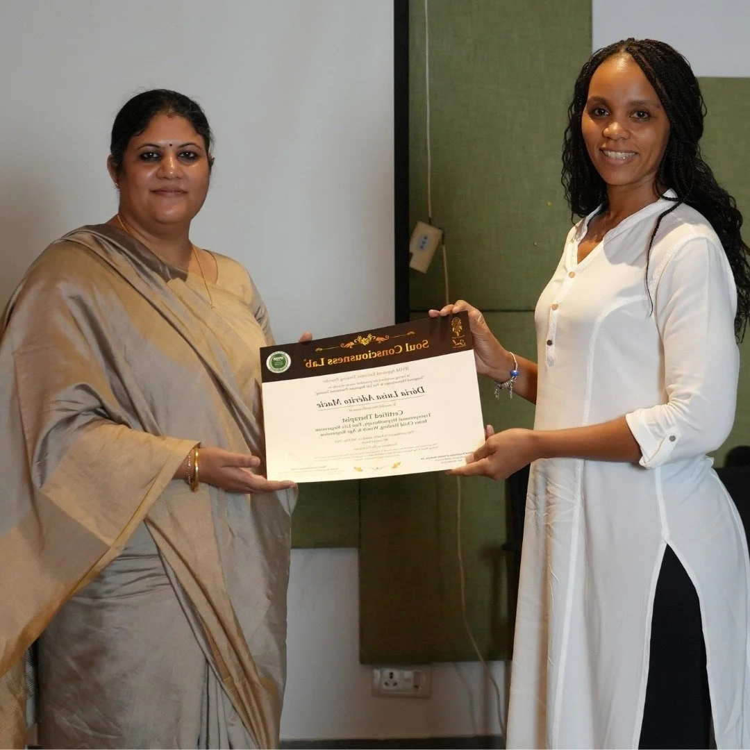 receiving PLR certificate from Dr Rashhi Sharma