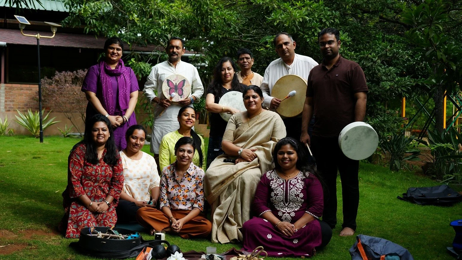 Students of Shamanism Training program with Dr Rashhi Sharma