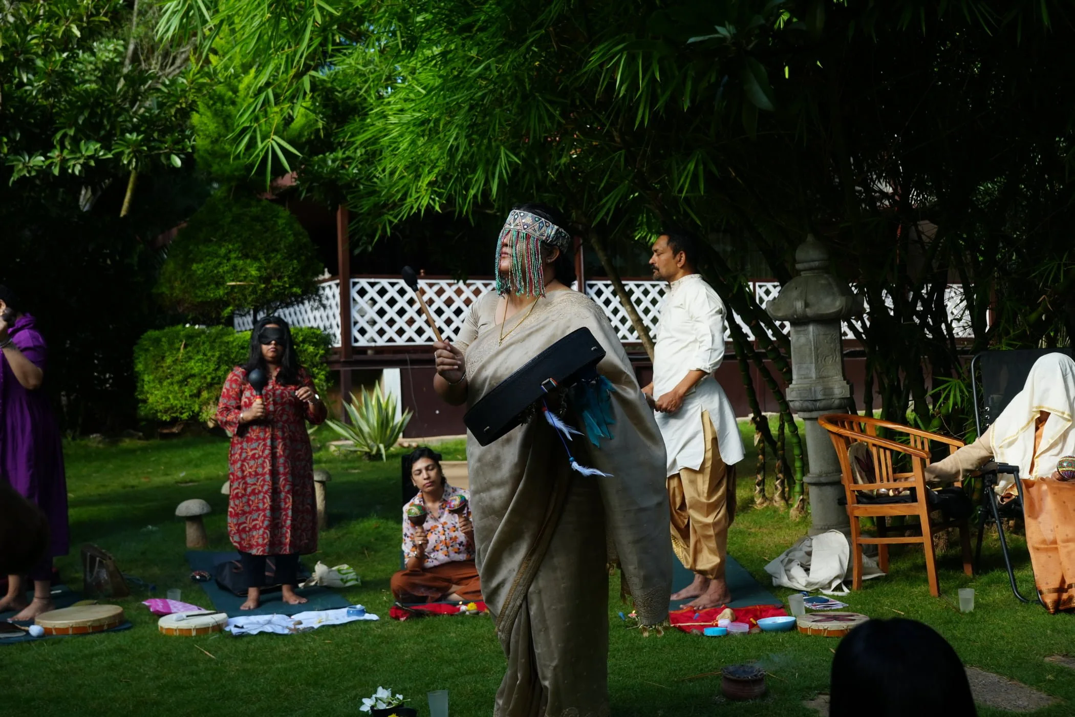 Natural retreat setting supporting deep inner work and altered states exploration