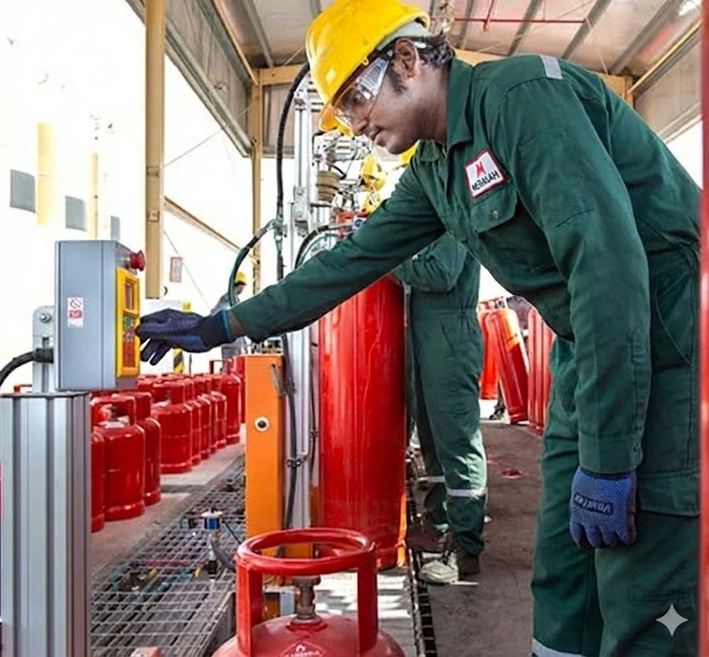 LPG Cylinder Filling Operator