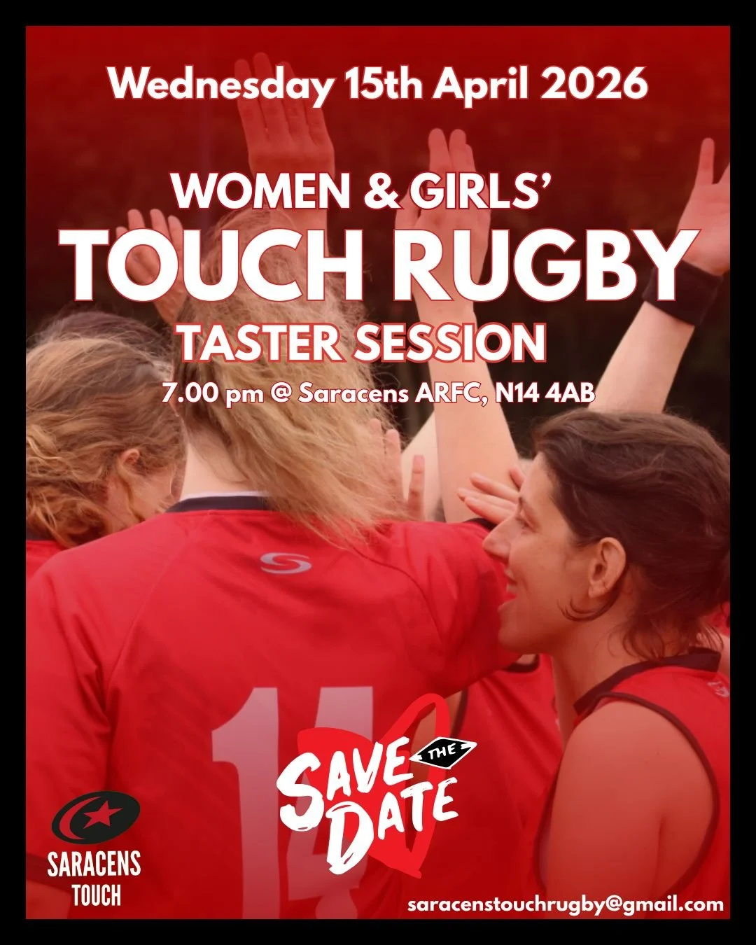 Womens & Girls Touch Rugby Taster Session
