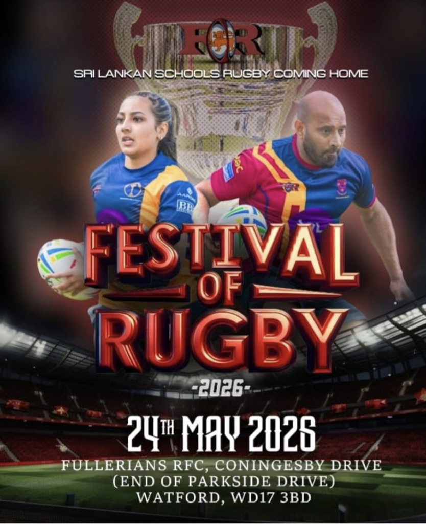 MINI-TOURNAMENT - SRI LANKAN FESTIVAL OF RUGBY