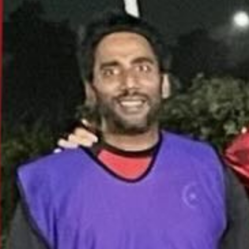 Sharib - Mouthy Sri Lankan. Penalty for talking back to the ref Sharib!