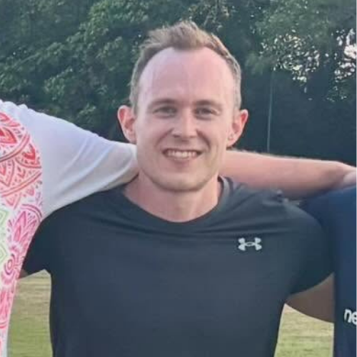 David - New to touch rugby but subscribed to the club alarmingly quickly. Either he's found his people or his judgement is worse than we first thought. Time will tell.