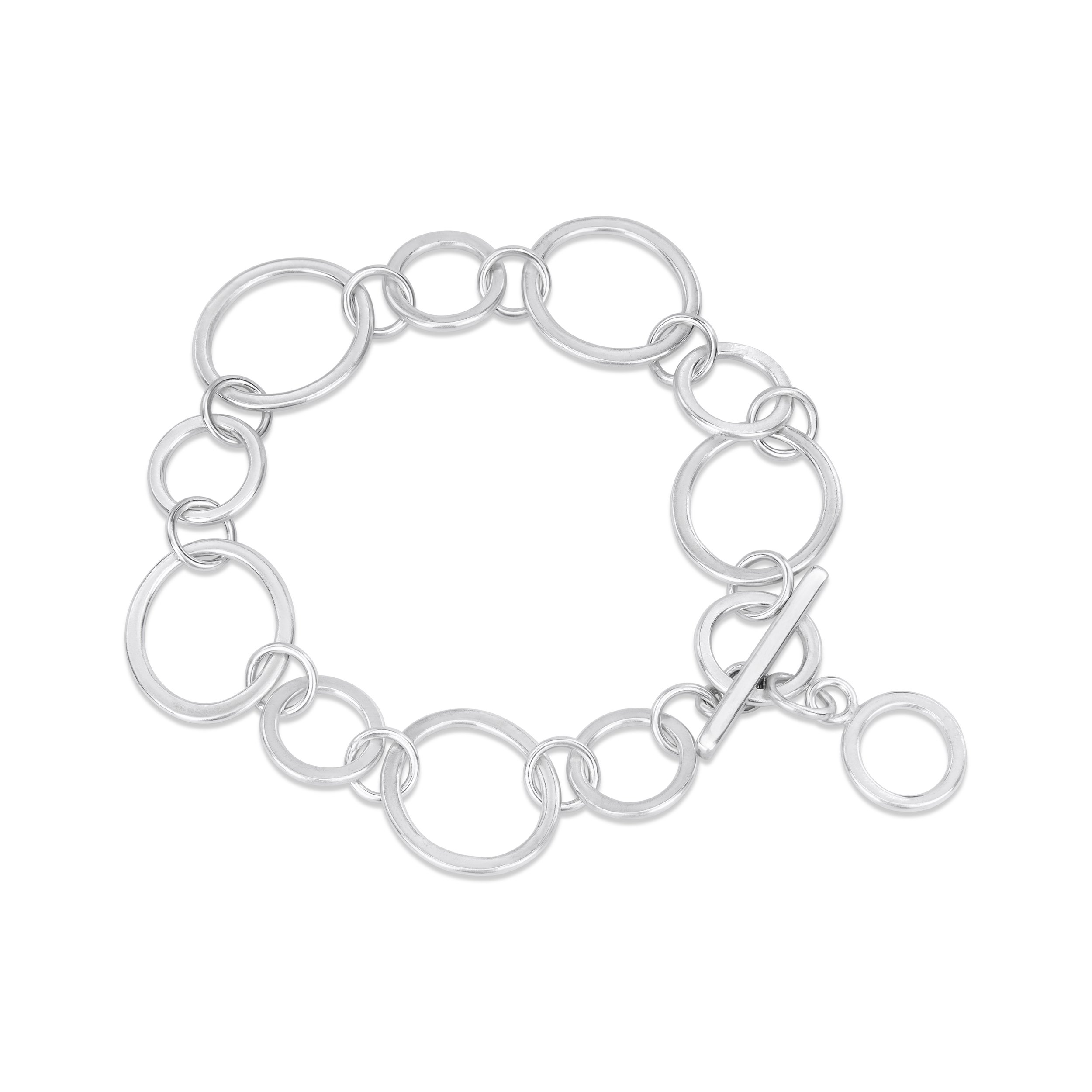 Chunky textured wire bracelet
