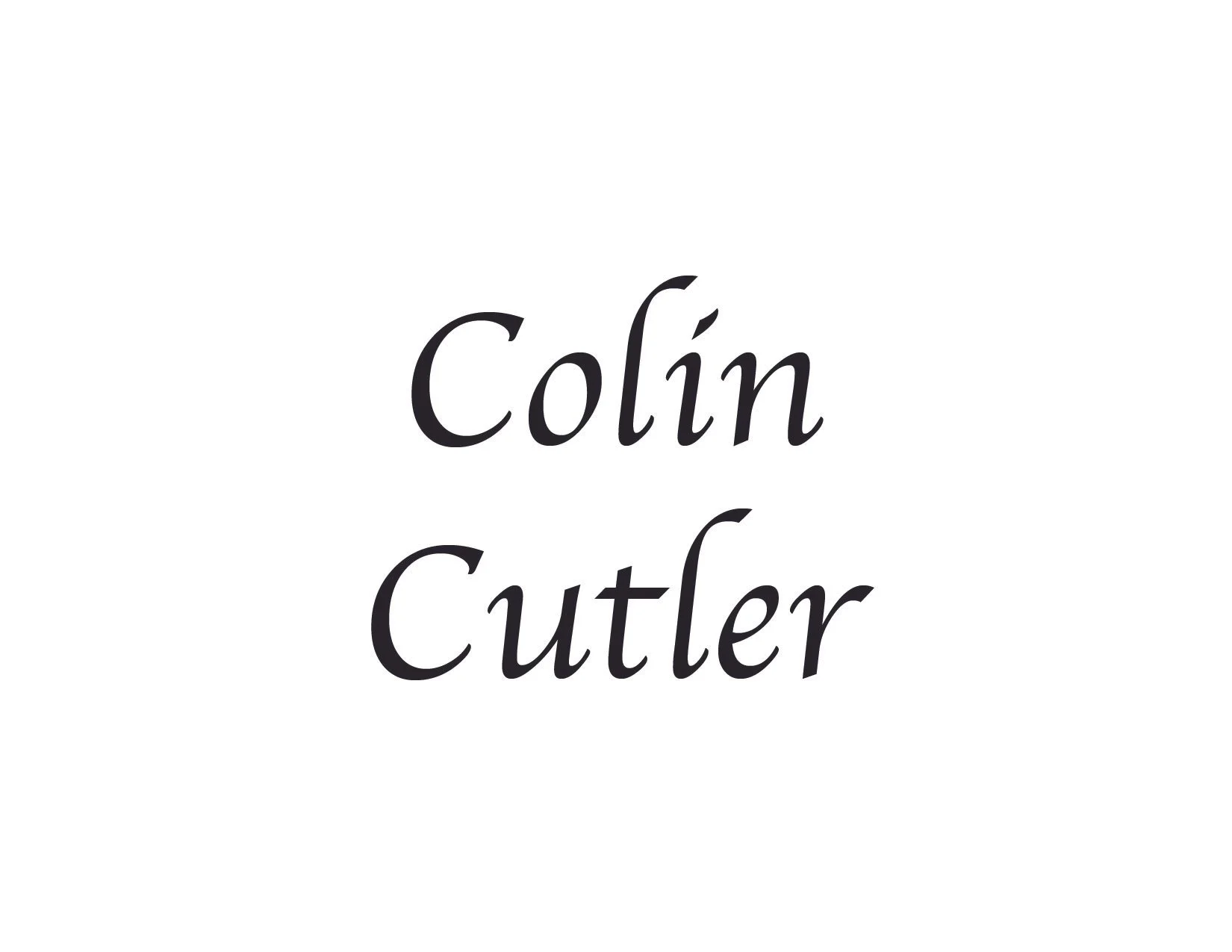 Colin Cutler