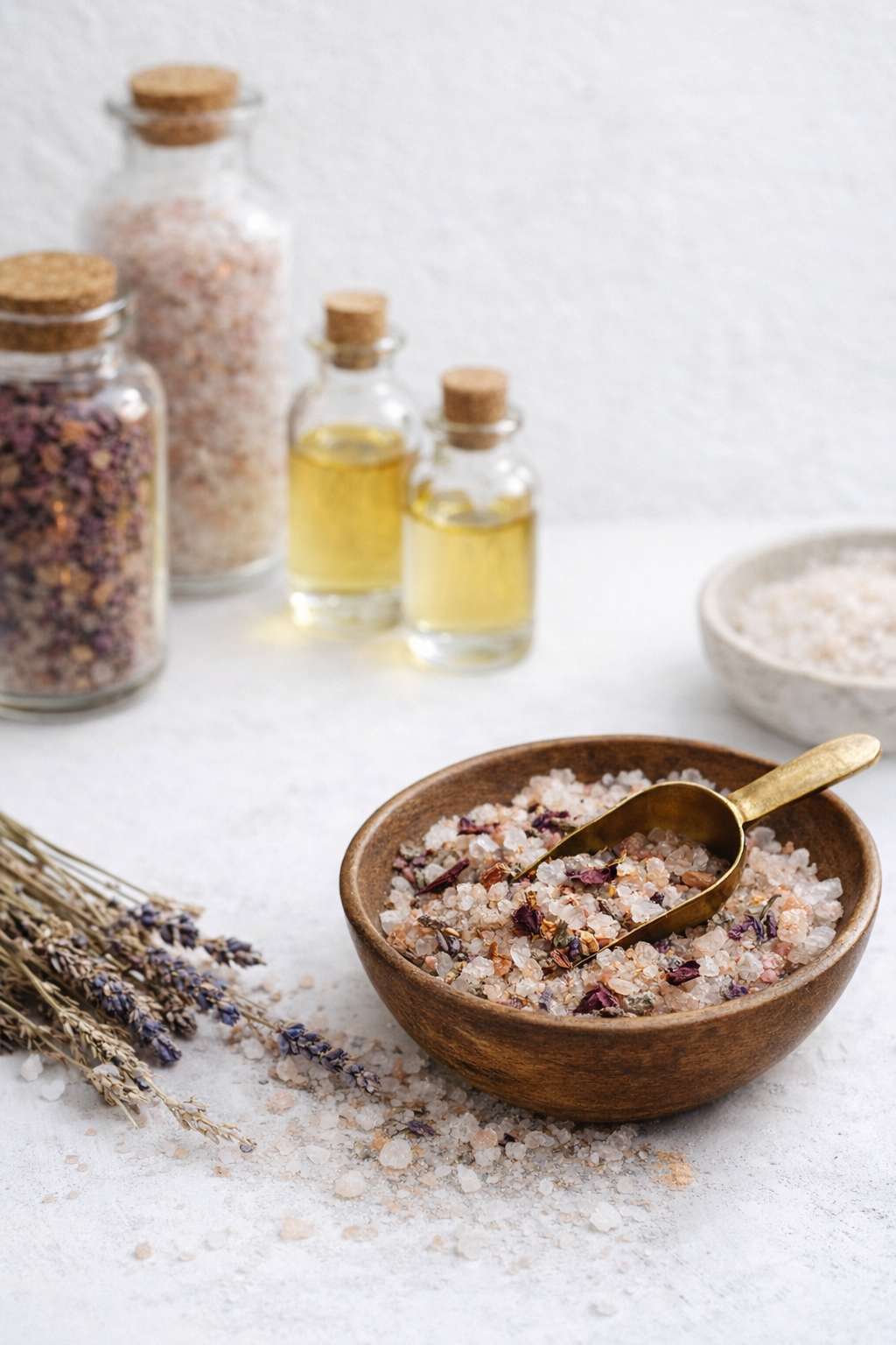 Custom Bath Salt Blending