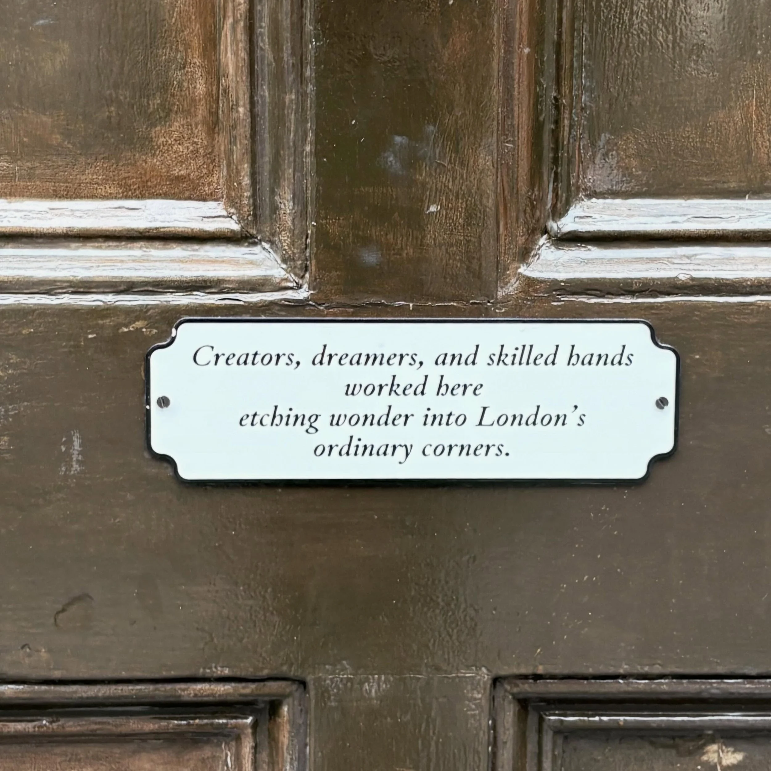 Door sign