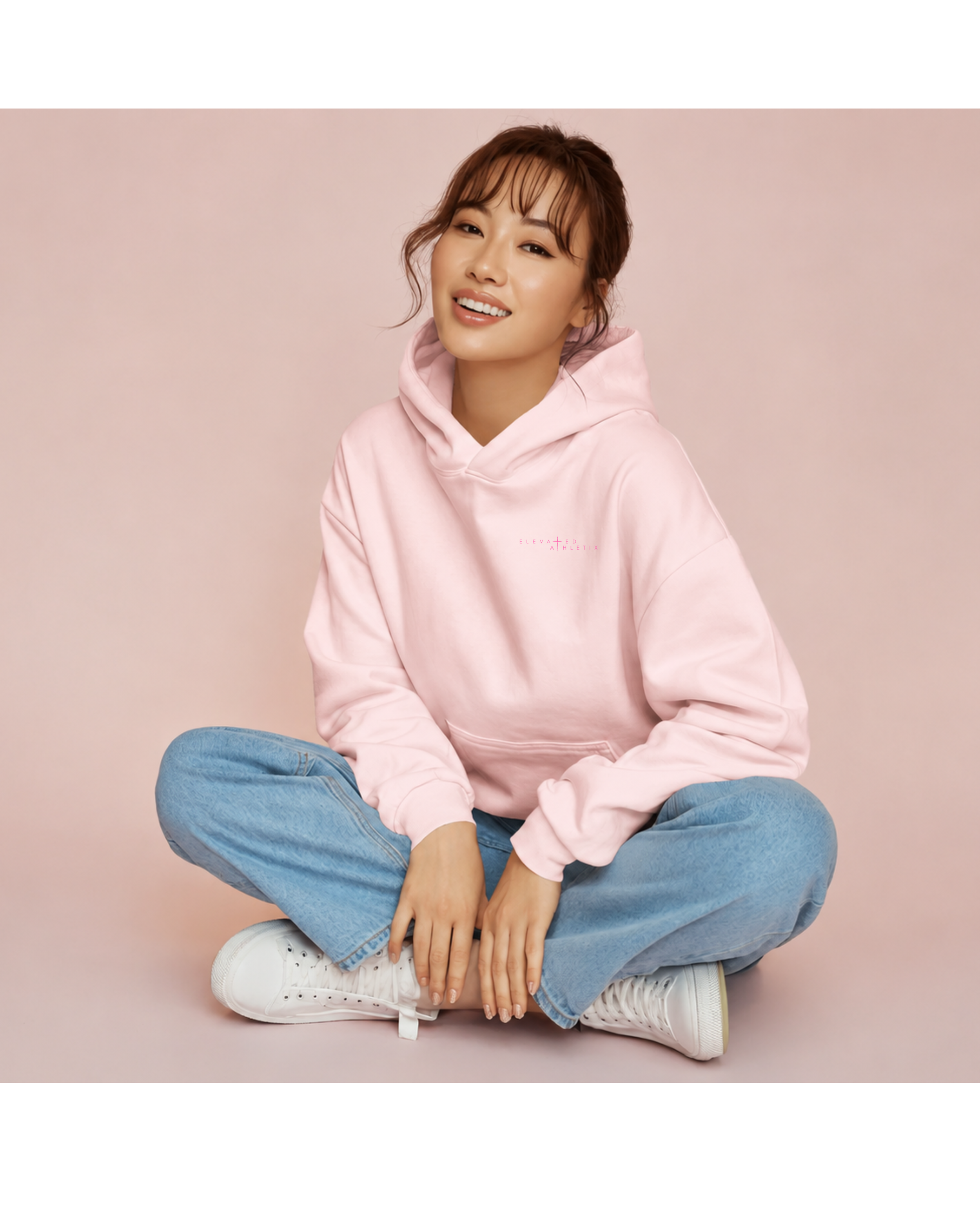 Flower Cross Hoodie
