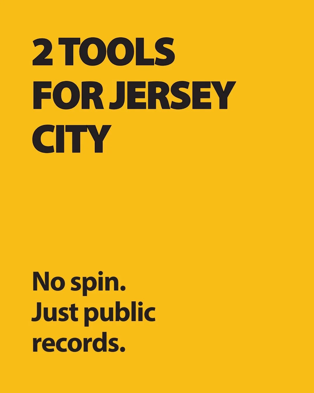 Two new tools for Jersey City residents:
1.	Budget Gap Modeler: See the size of the gap and what it would take to close it.

	2.	Public Records AI: Ask a question and get answers from official audits/budgets with citations.

Try them here:
jerseycity