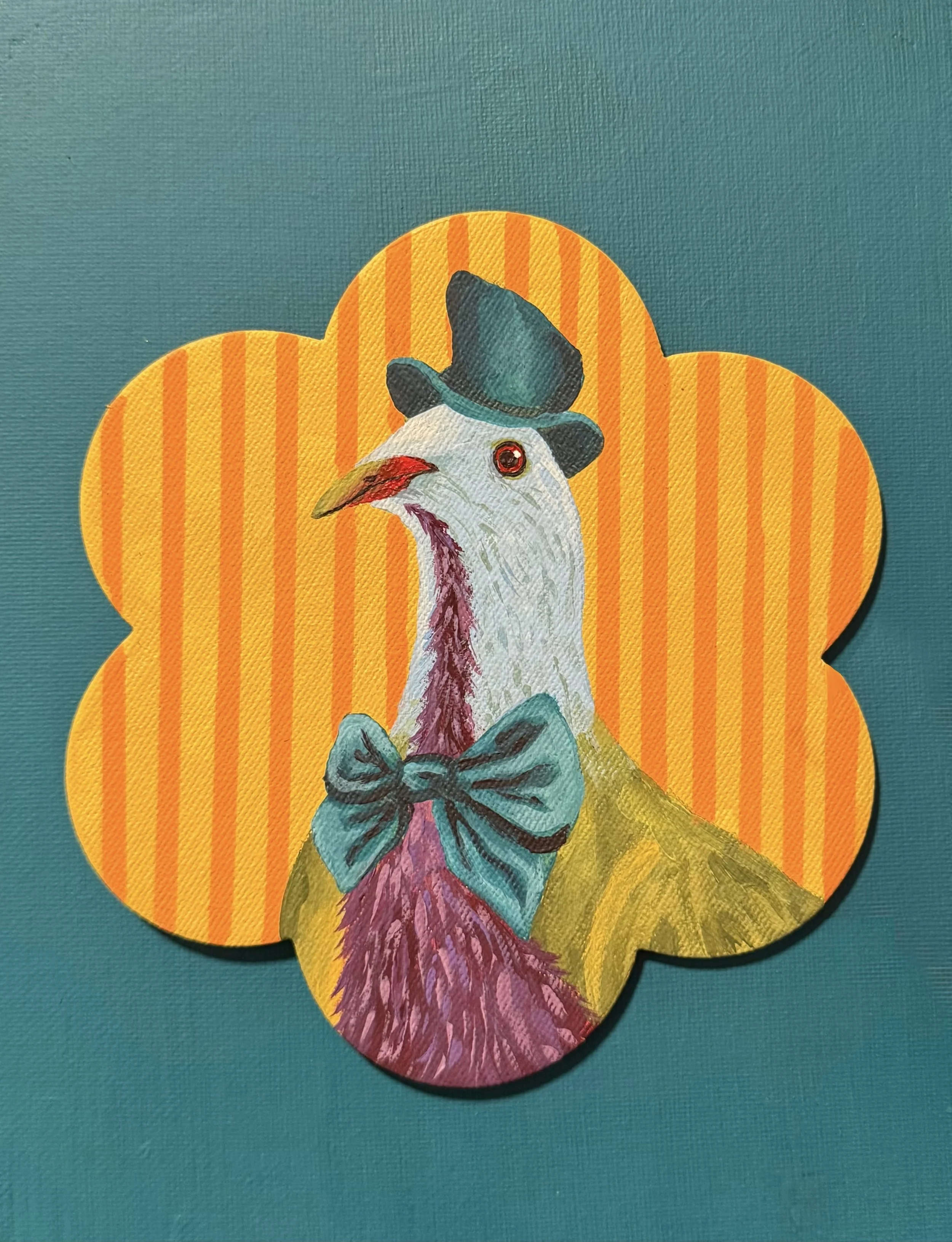 Dapper Bird 7"x9"