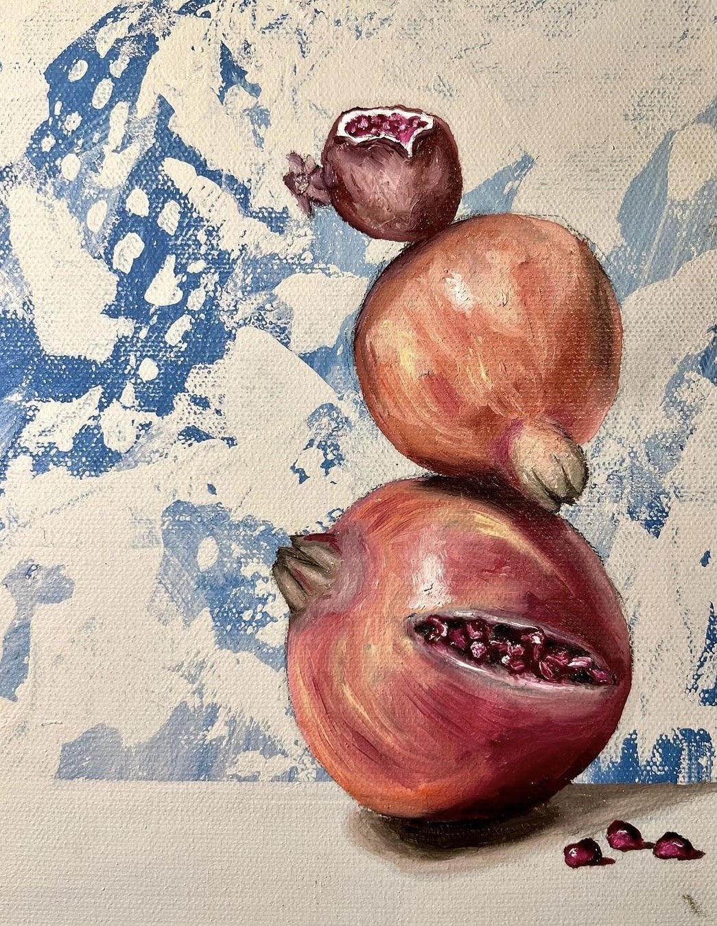 Stacked Pomegranate PRINT