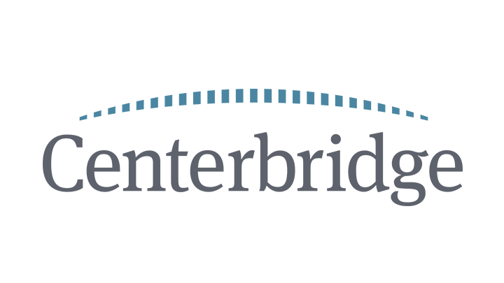 Centerbridge logo with stylized bridge arch above the company name