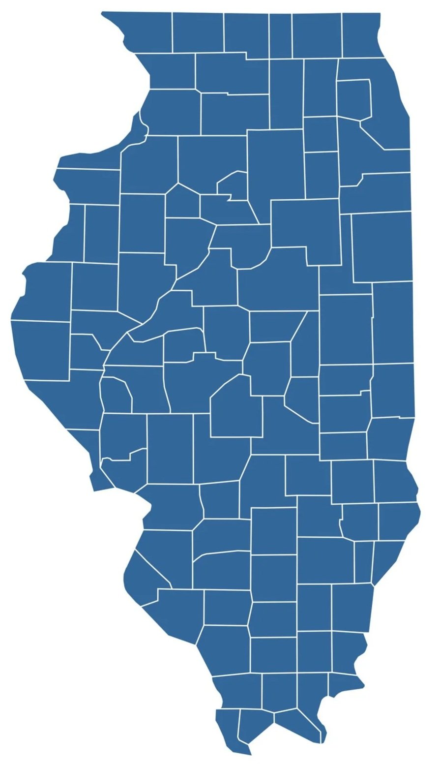 Illinois map