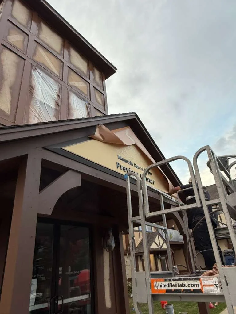 Paint Exterior - Bluegreen Mountain Run at Boyne, Michigan