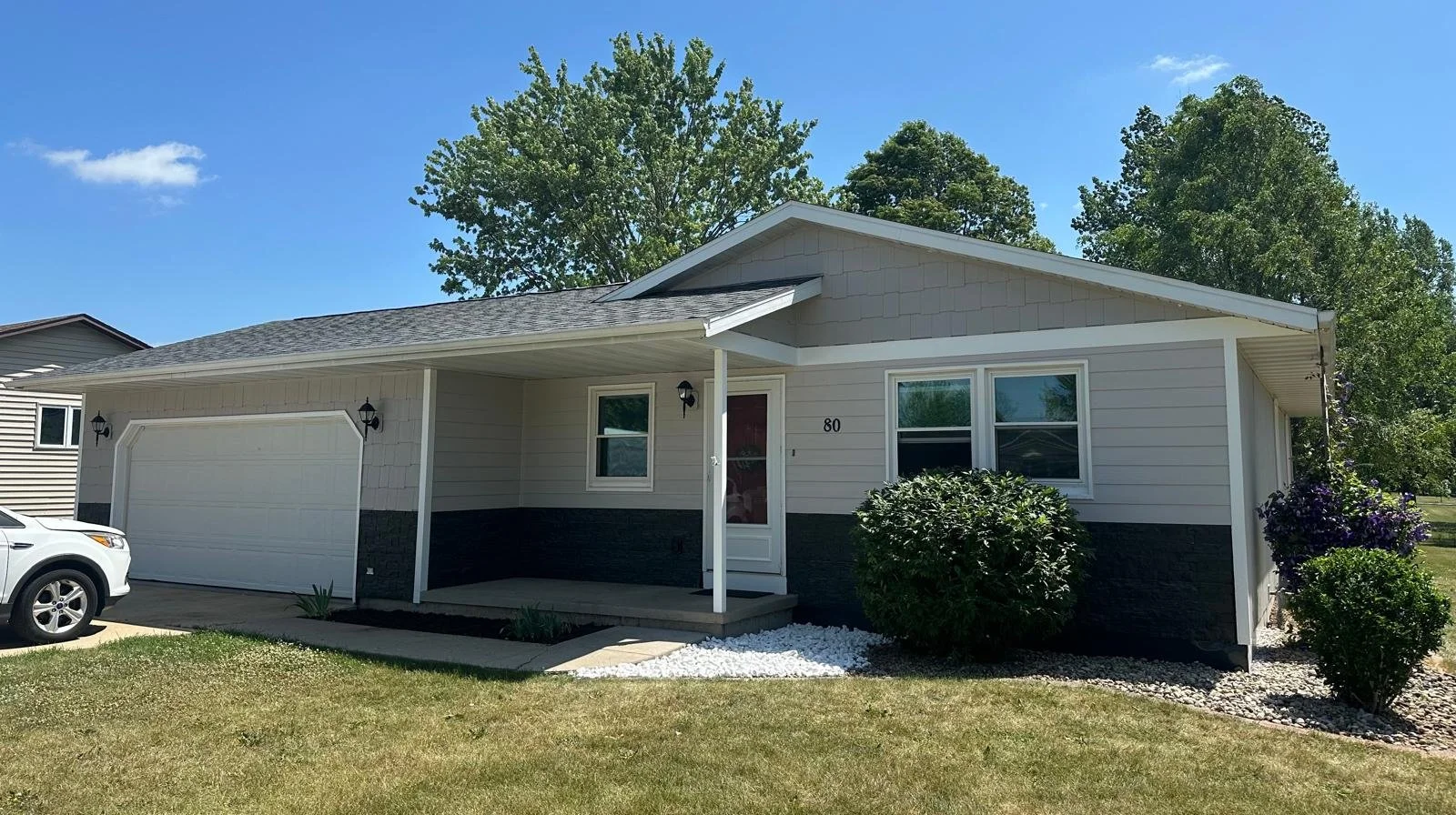 Hail Damage, Evansville, WI