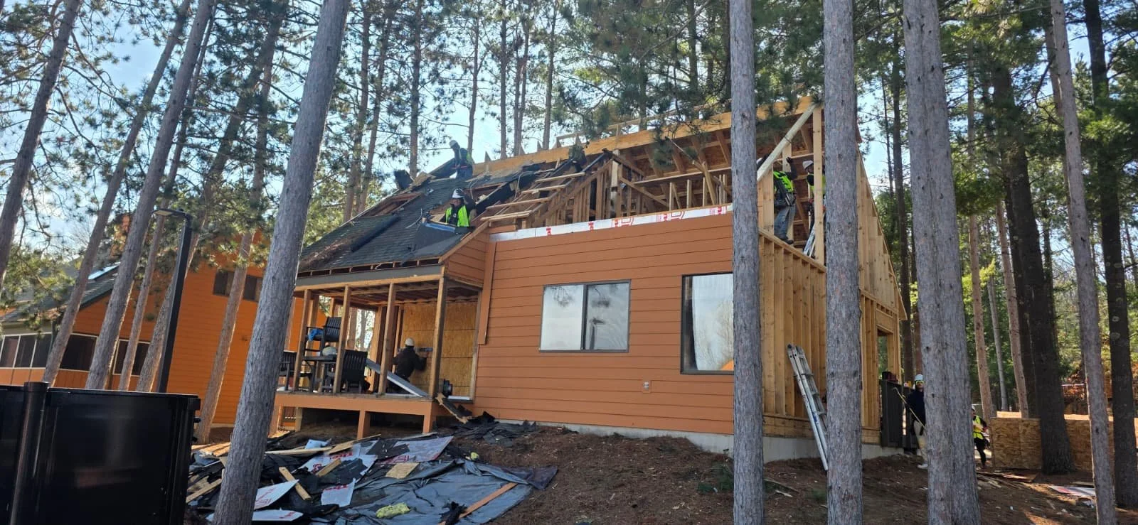 Fire Damage, Christmas Mountain Village. Bluegreen Vacations