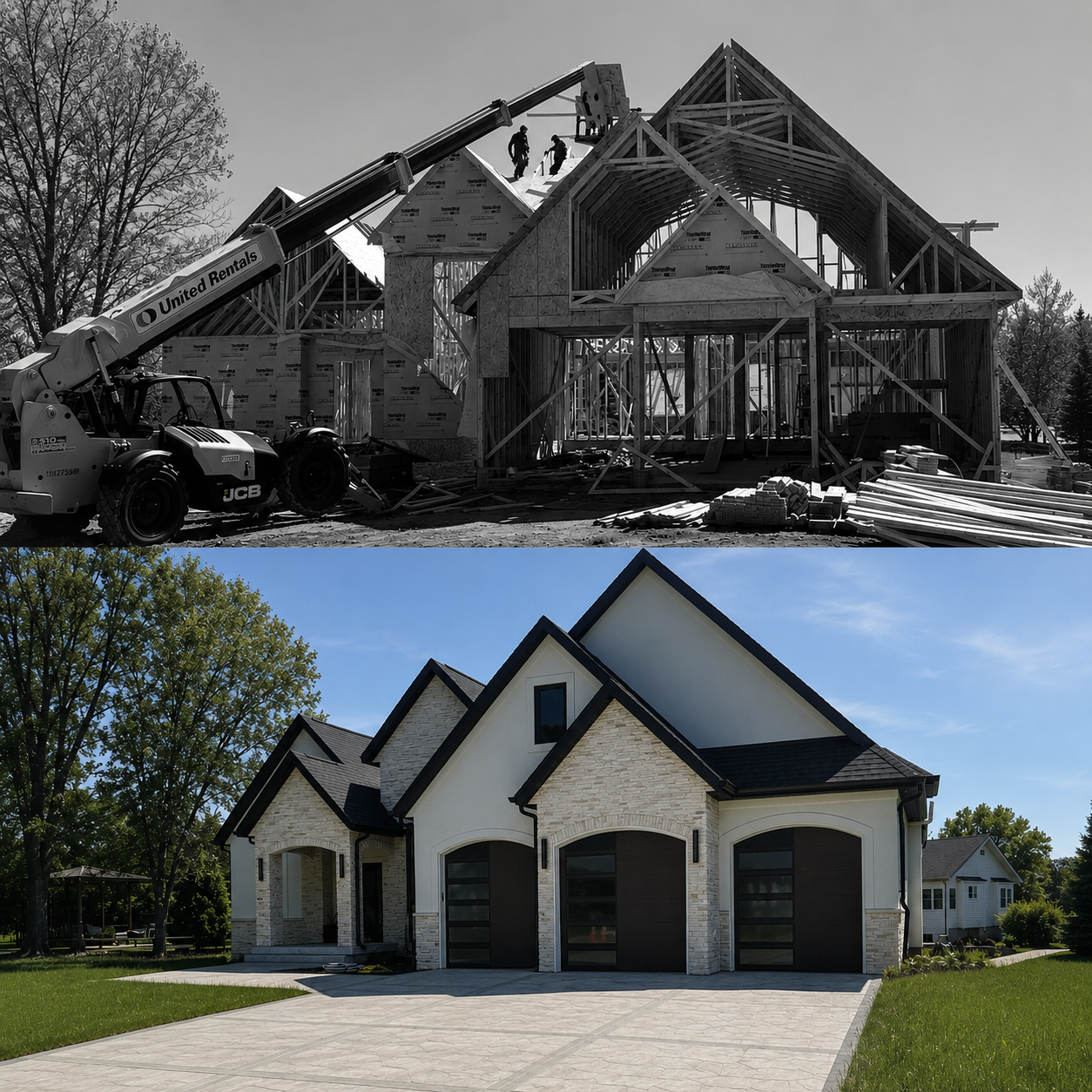 Custom Home Framing - Wisconsin Dells, WI